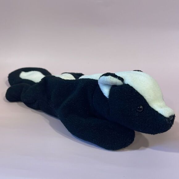 1995 Original Ty Beanie Baby Stinky the Skunk Good Used Condition 11.5” long - Picture 5 of 7